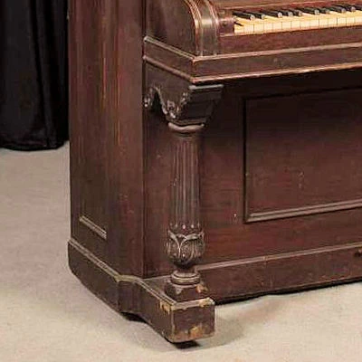 Gabler Piano Carved Leg